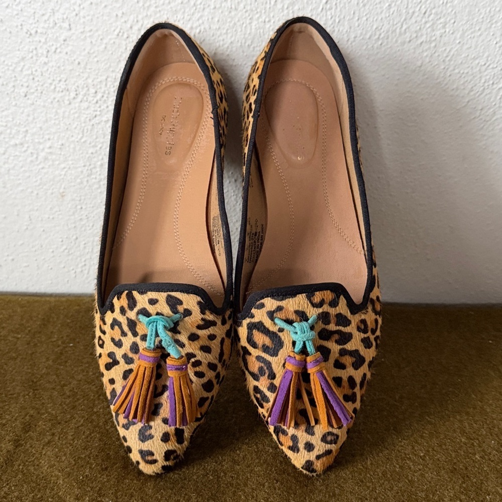 Hush Puppies Sadie Flats Fur Size 7 - Picture 2 of 4